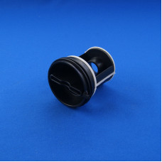 Заглушка фильтр помпы для стиральной машины Indesit, Ariston (WS061) / черная
