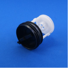 Заглушка фильтр помпы для стиральной машины Indesit, Ariston (FIL000AR) 045027 / белый